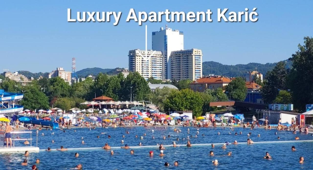 Luxury Apartment Karic Free Parking توزلا المظهر الخارجي الصورة